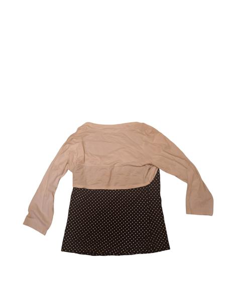 Dievčenské bavlnené tričko s bolérkom, zara,164