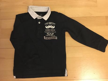 Bavlnene polo-tricko s dlhym rukavom, 110