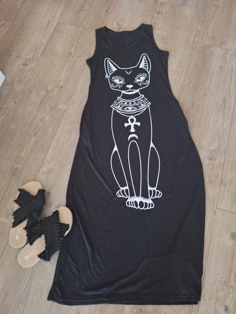 Maxi saty cat, l / m