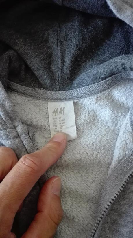 Mikina hm, h&m,74