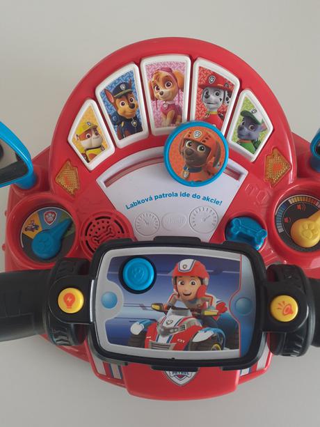 Vtech labková patrola riadidlá,
