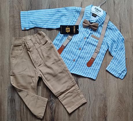 Štýlový slávnostný oblek, 86 / 92 / 98 / 104