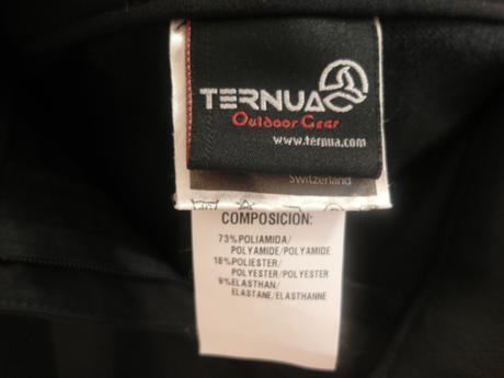 Softshellové nohavice ternua - 2x oblečené, l