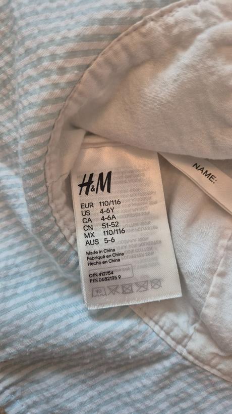 Letny klobuk h&m, h&m,110