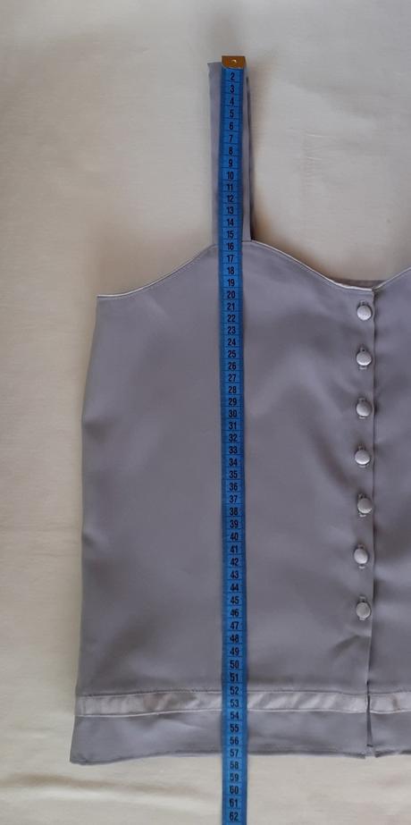 Elegantný top, svetlo sivý, m-l, m
