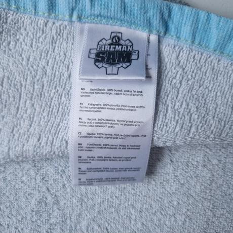 Froté osuška požiarnik sam 70x130, 