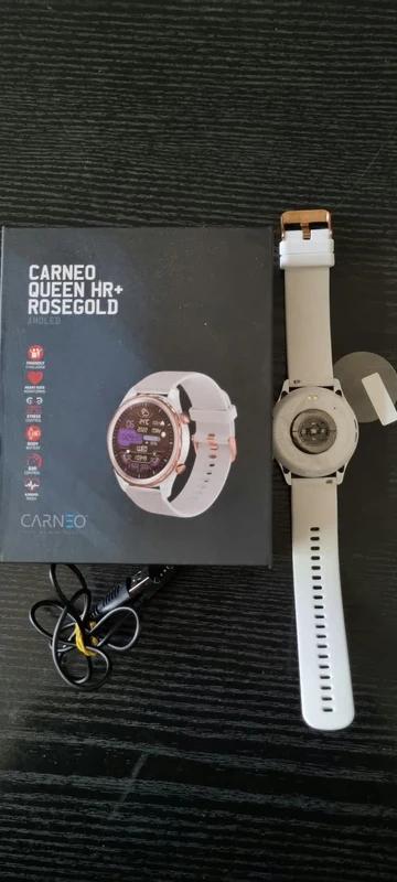 Smart hodinky carneo queen hr+ rosegold, 