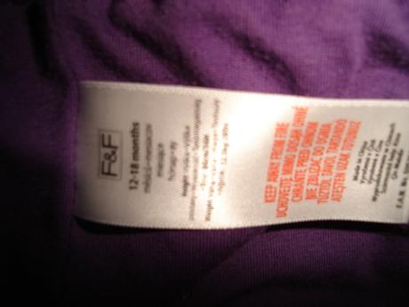 Srdiečková vesta veľ. 12-18 mes., f&f,86