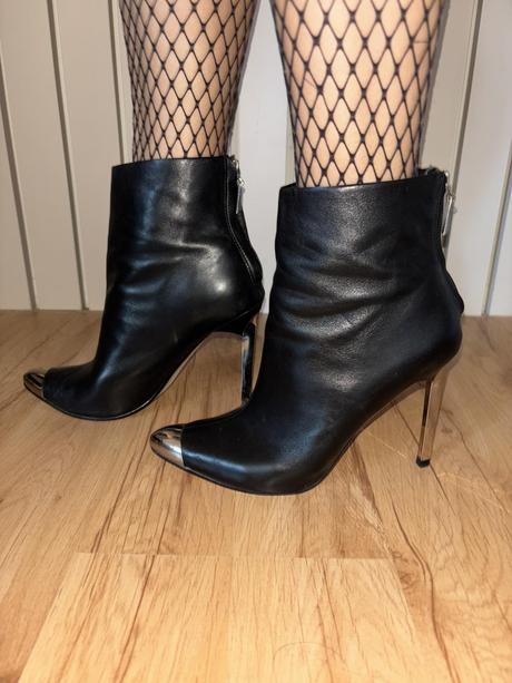 Kožené čižmy zara 37, zara,37