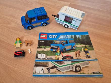 Lego city 60117 - dodávka a karavan, 