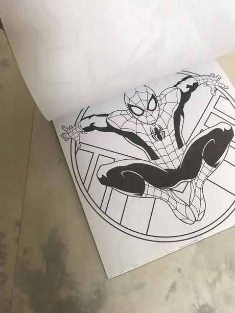 Spider man art sada + omaľovánky,