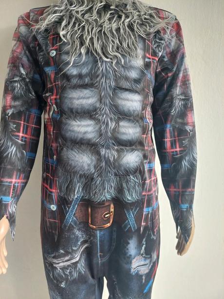 Vlkodlak karnevalový kostým veľ.110-116,