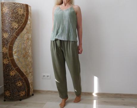 Nohavice dámske letné bavlnené, s,, tom tailor,s