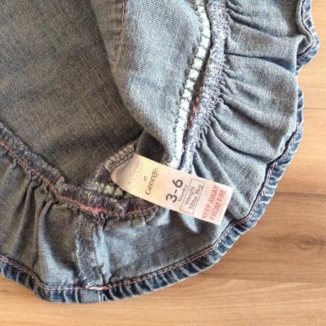 Rifľové šatky s minnie, 3-6m, george,68