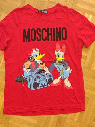 Štýlové, moderné, trendy letné tričko l, moschino,l
