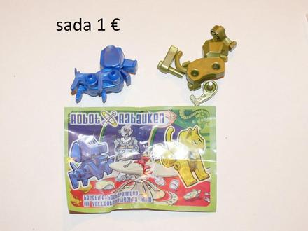 Kinder sada pes a mačka,