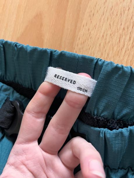 Tyrkysové chlapčenské športové nohavice reserved, reserved,170