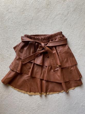 Koženková sukňa, 