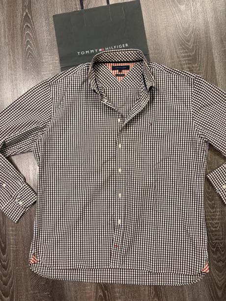 Tommy hilfiger kockovana panska kosela xxl, tommy hilfiger,xxl
