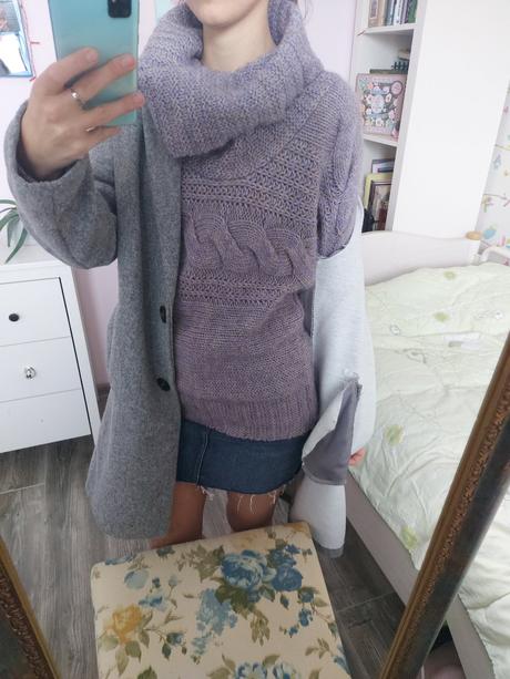 Skvelý sveter, vlna a alpaka, esprit,s