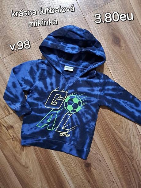 Futbalová mikinka, 98