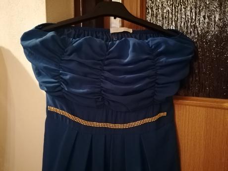 Modré šaty, velk. m, m