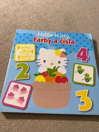 Krásne leporelo hello kitty farby a číslo,