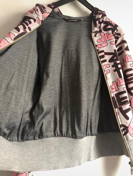 Mikina bunda gf ferre velk s pestra, s