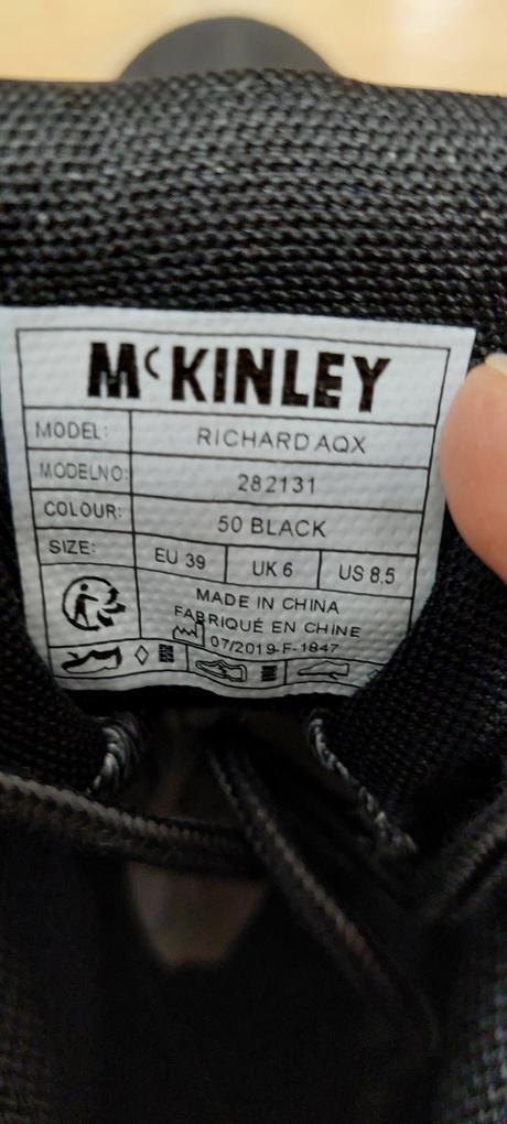 Clenkove topanky, mckinley,39