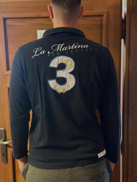 Tričko s dlhým rukávom la martina polo, xl