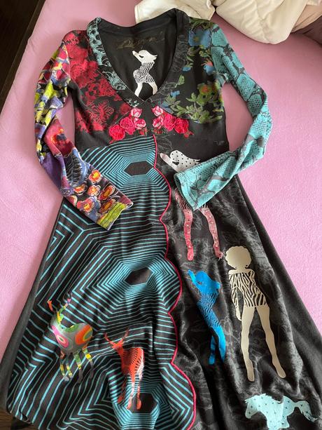 Desigual šaty+ sukňa, desigual,s