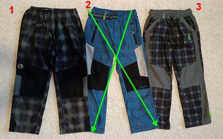 Turistické nohavice, 122