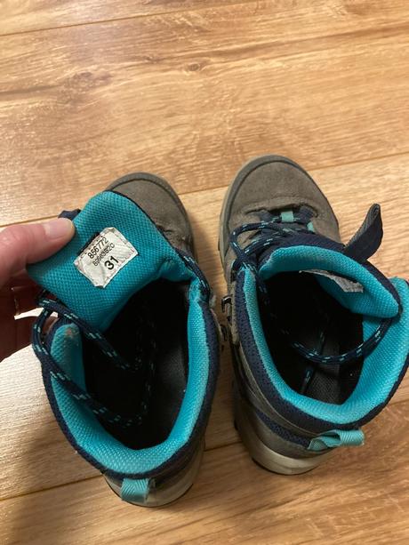 Detská vysoká obuv, nepremokavá,vel 31, decathlon,31