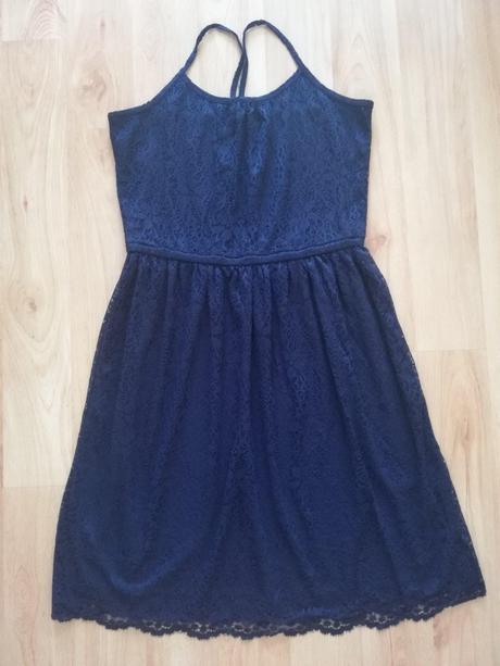 Krajkové šaty, h&m,158
