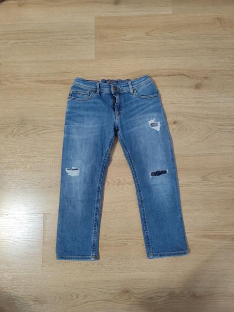 Džínsy, tommy hilfiger,140
