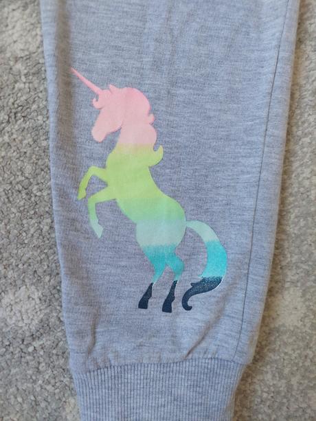 Teplaky jednorozec vel.110/116, 110