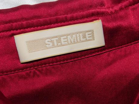 St.emile luxusna hodvabna košelova bluzka, 44