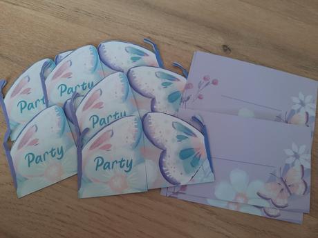 Detská oslava motyl,