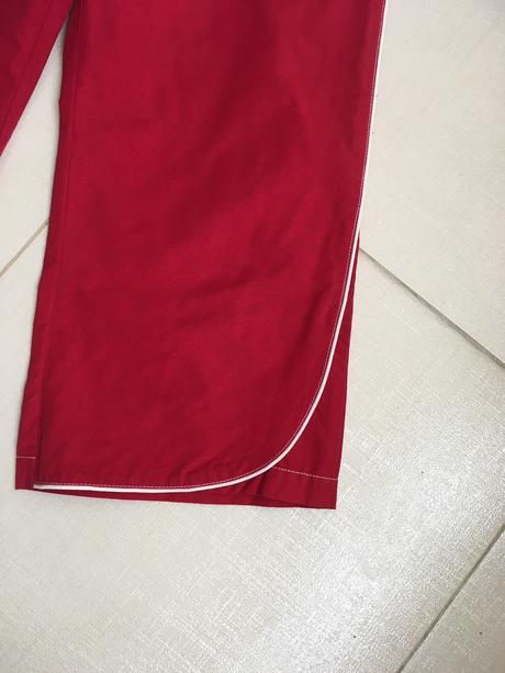 Dámske 3/4 plátené nohavice, authentic,38