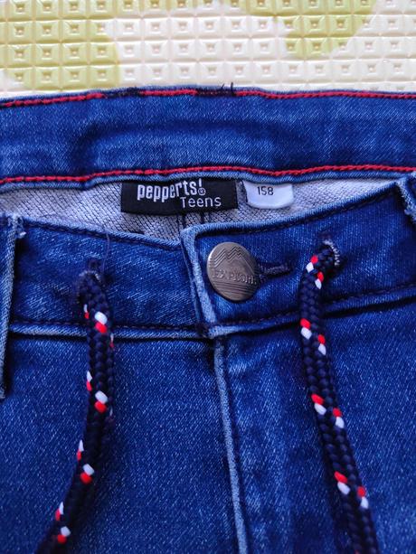 Džínsové šortky, pepperts,152