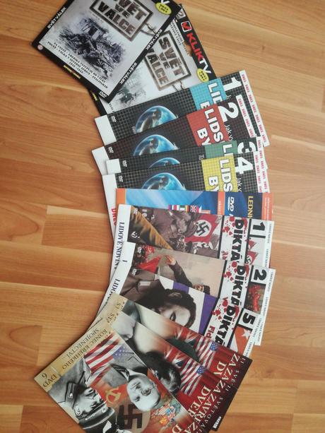 Ponúkam zbierku cca 100 ks dvd v top stave, 