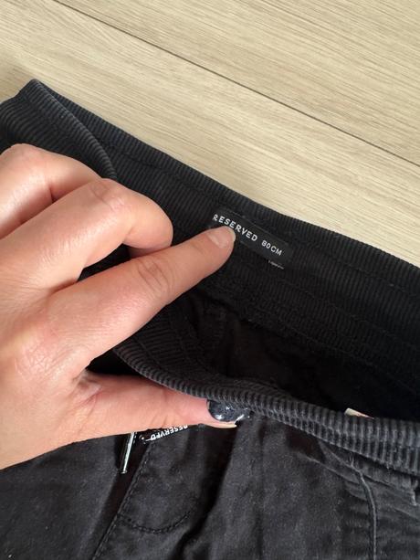 Čierne nohavice reserved, reserved,80