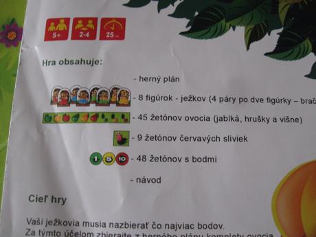 Spoločenská hra ježkovia,