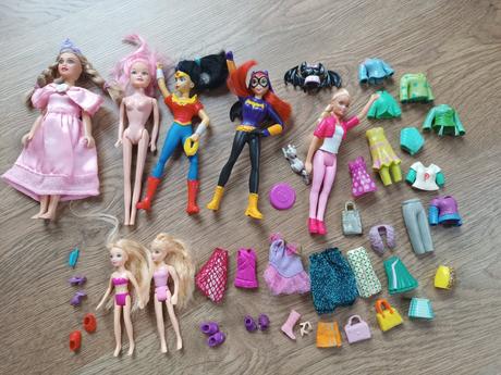 Bábiky rôzne druhy polly pocket, 