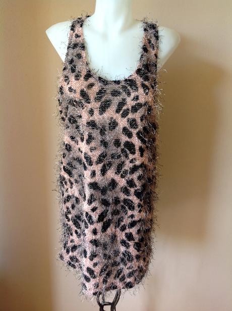 Dlha chlpatá vesta, topshop,40