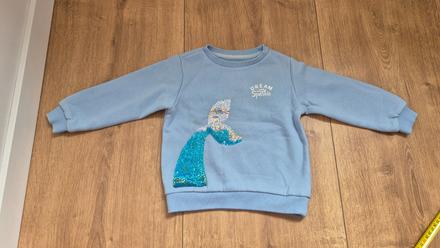 Mikina s flitrovym chvostom morskej vily, reserved,98