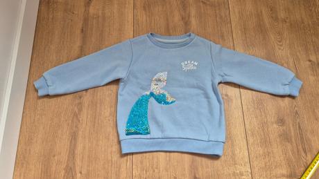 Mikina s flitrovym chvostom morskej vily, reserved,98
