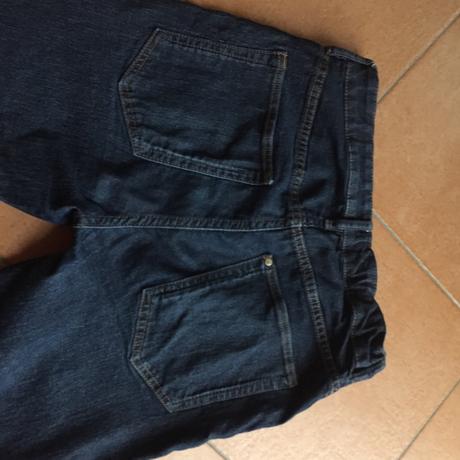 Chlapčenské rifle skiny fit, h&m,164