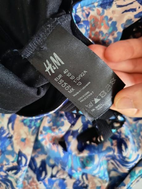 Jednodielne plavky h&m, h&m,l
