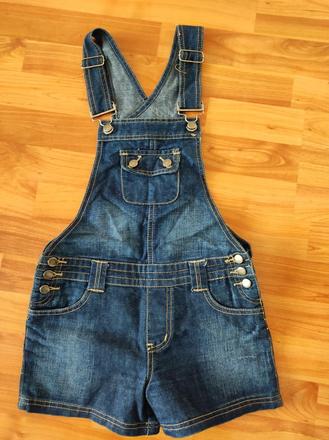 Denimové kraťase na traky, 152